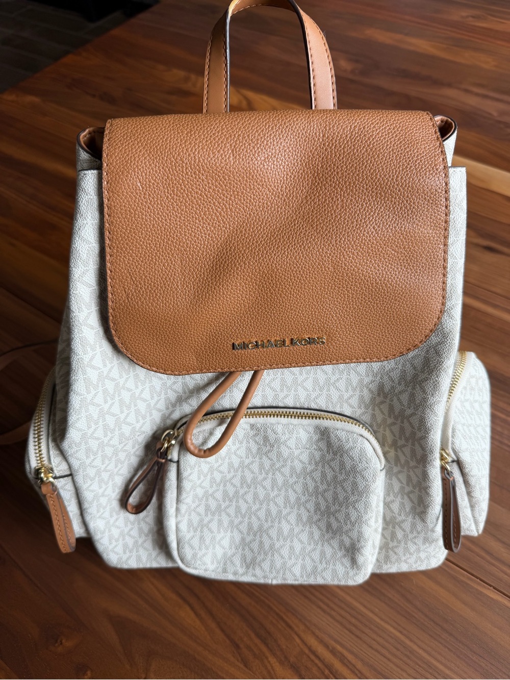 Michael Kors Abbey Large Cargo Backpack
